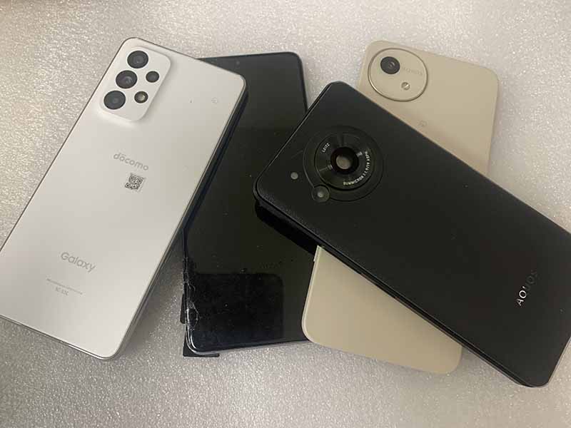 Google Pixelや AQUOS PHONE、XPERIAからのデータ取り出し